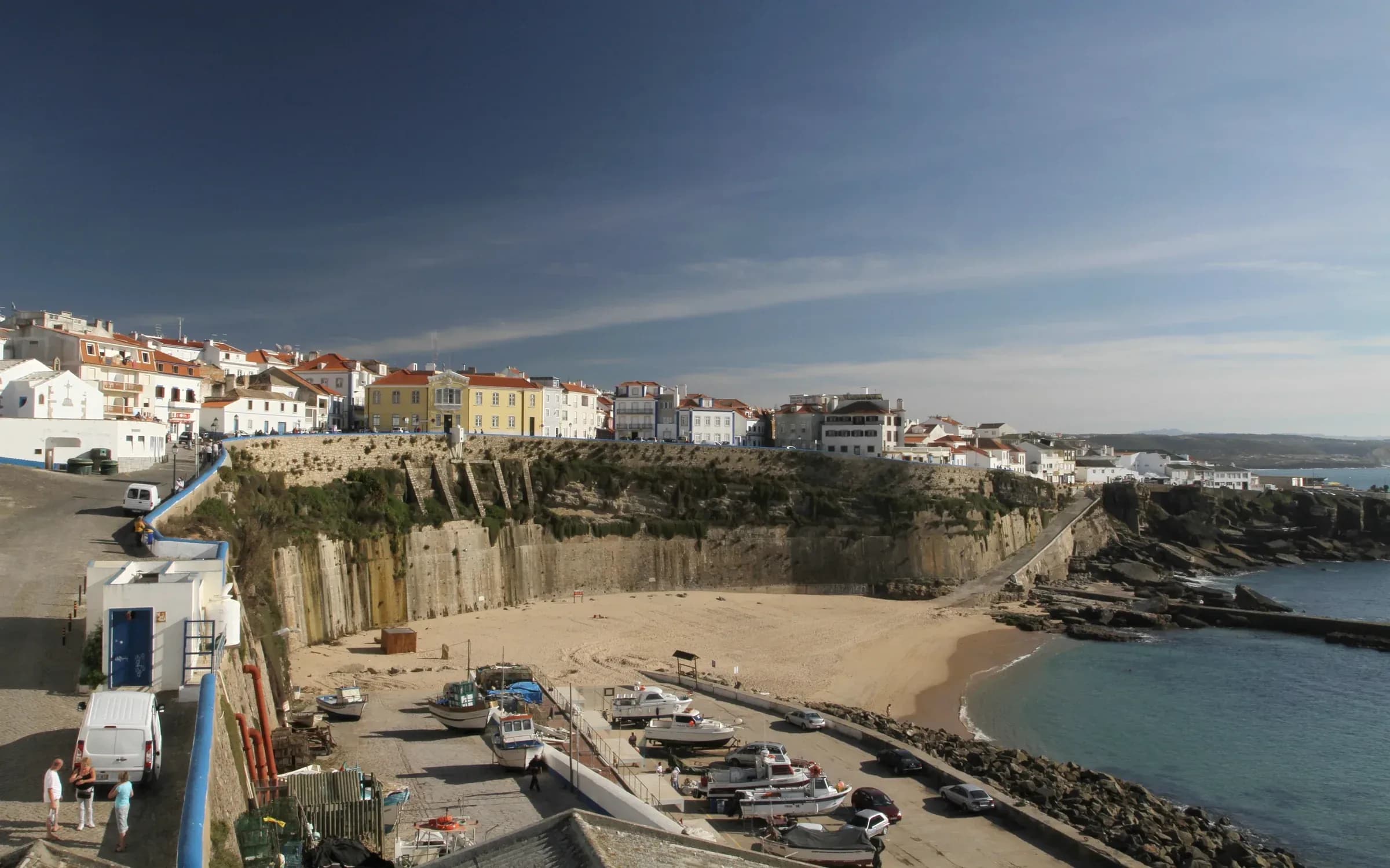 Vila da Ericeira junto ao Atlântico